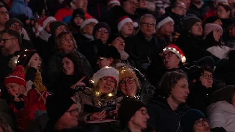 So schön war das hr3 Weihnachtssingen in Wiesbaden