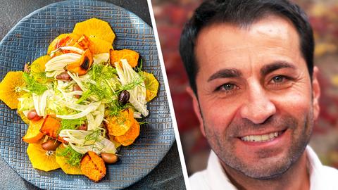 Orangen-Fenchel-Salat mit Süßkartoffeln von Ali Güngörmüs